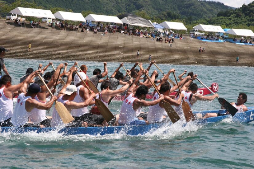 町民体育祭競舟大会